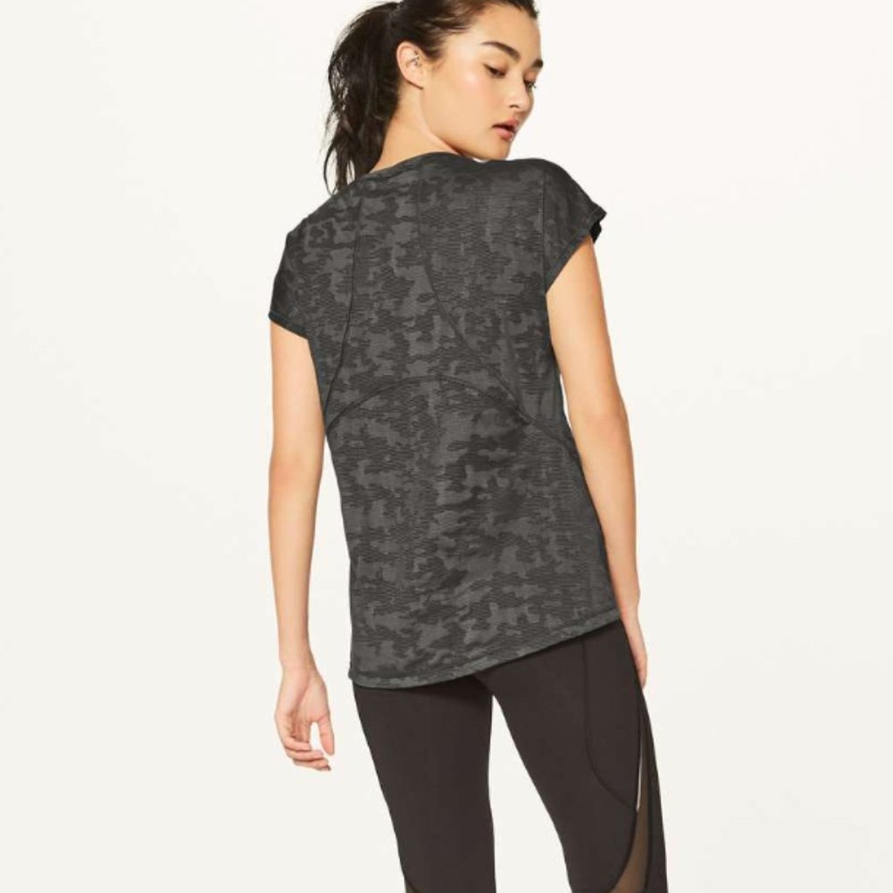 Lululemon Miles Ahead Short Sleeve (Camo) - Picture 4 of 8